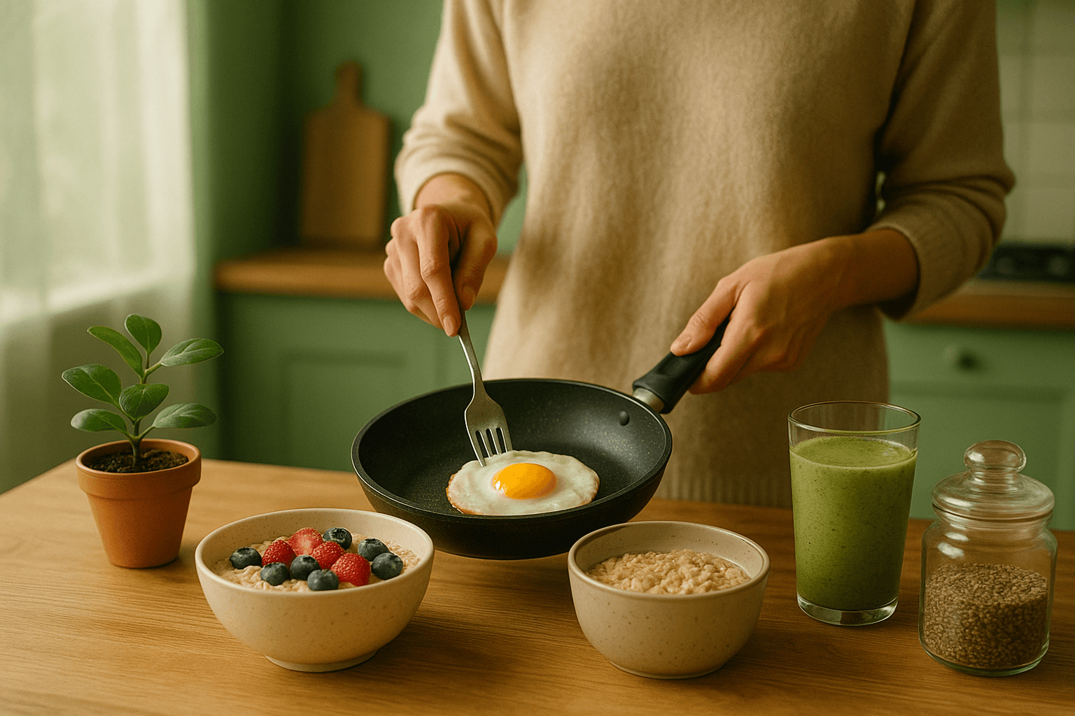 Desayuno con huevos